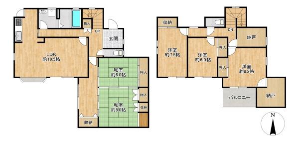 西区樫野台3丁目　中古戸建