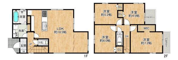 垂水区御霊町　1期1棟　新築戸建
