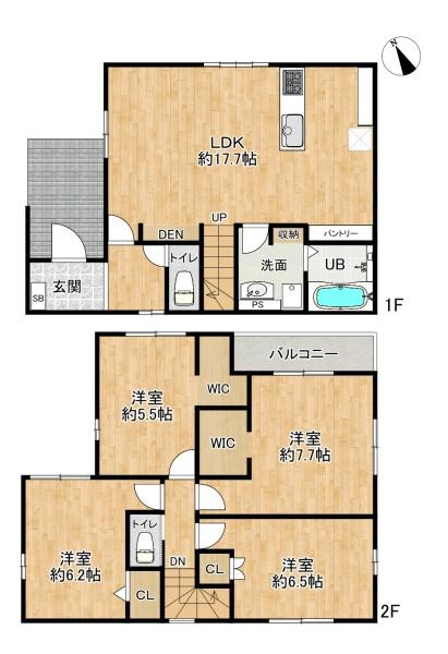 垂水区中道5丁目　新築戸建　1期1棟