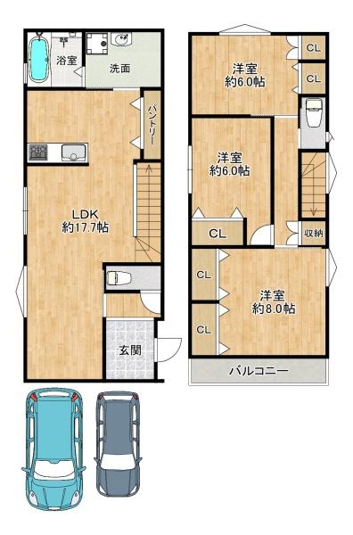 西区春日台2丁目　1号棟　新築戸建