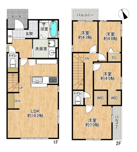 垂水区本多聞6丁目　1号棟　新築戸建