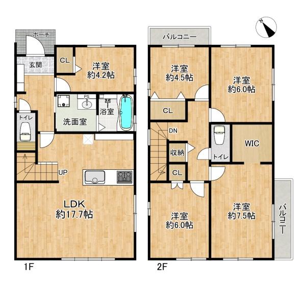 垂水区本多聞6丁目　2号棟　新築戸建