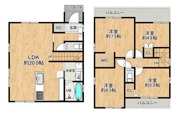 西区玉津町今津　2期1号棟新築戸建