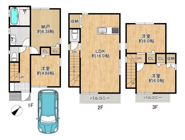 明石市魚住町清水　新築戸建
