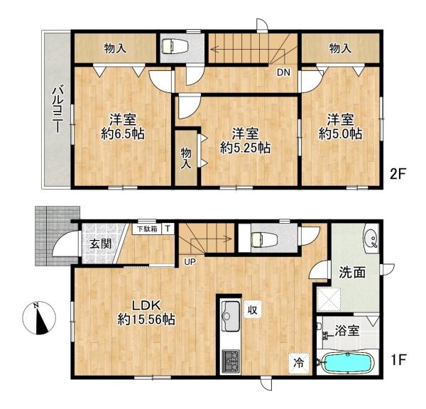 垂水区狩口台2丁目　1号棟　新築戸建