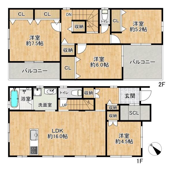 明石市大久保町西脇　B号棟　新築戸建