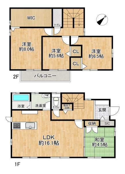 垂水区舞多聞西8丁目　中古戸建