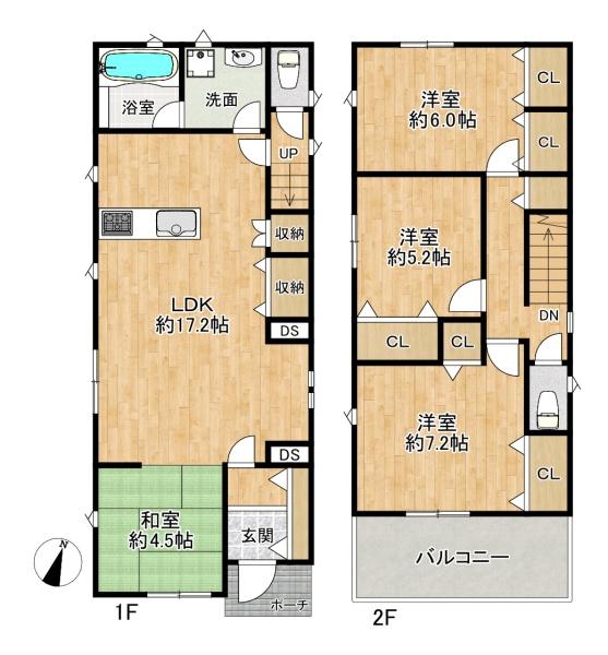 明石市大久保町高丘第1　1号棟　新築戸建