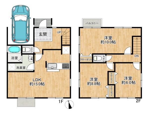 明石市大久保町西島　中古戸建