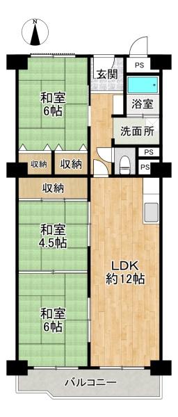 春日丘グリーンハイツB棟