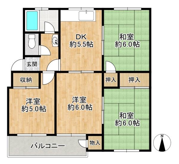 神陵台西住宅59号棟