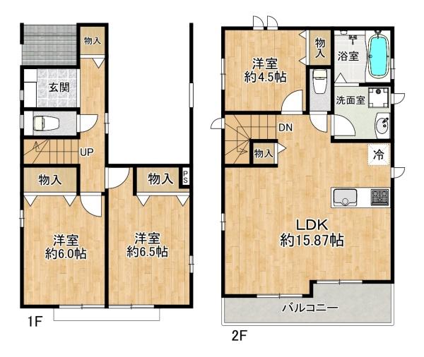 明石市東朝霧丘　1号棟　新築戸建