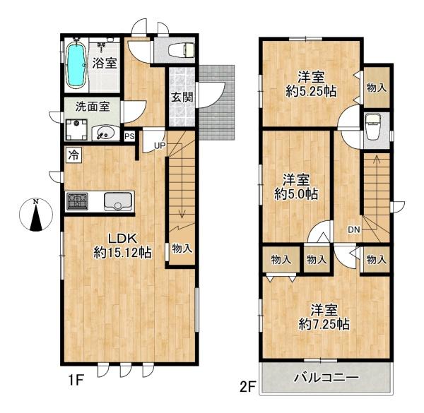 明石大久保町高丘5丁目　2号棟新築戸建