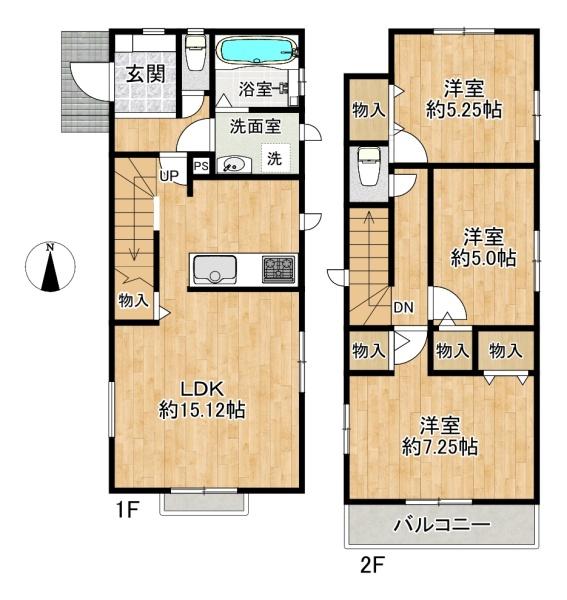 明石大久保町高丘5丁目　3号棟新築戸建