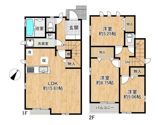垂水区桃山台6丁目　1号棟　新築戸建