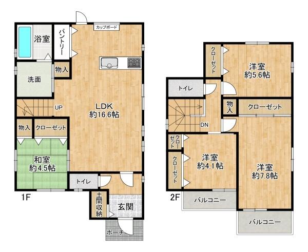 明石市朝霧町3丁目　新築戸建