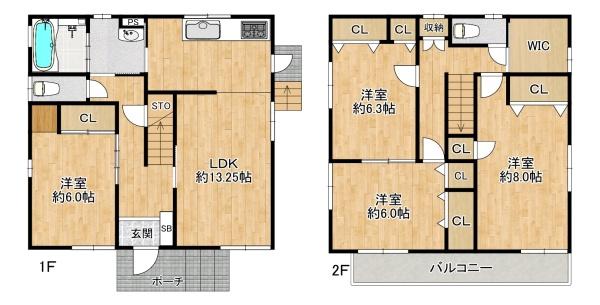 垂水区小束山本町4丁目　中古戸建