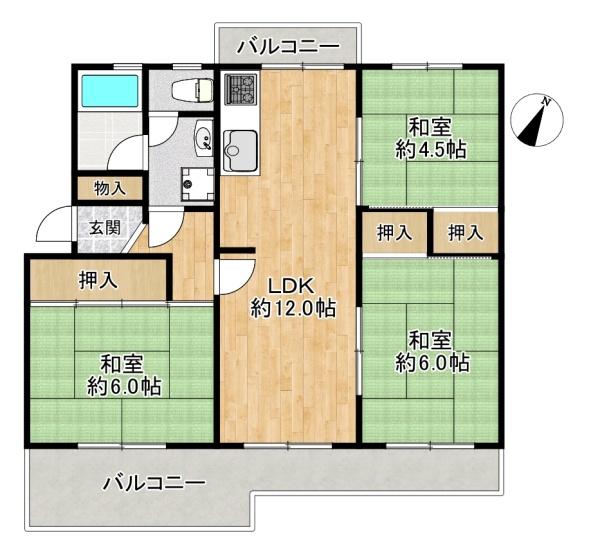 新多聞第3住宅211号棟