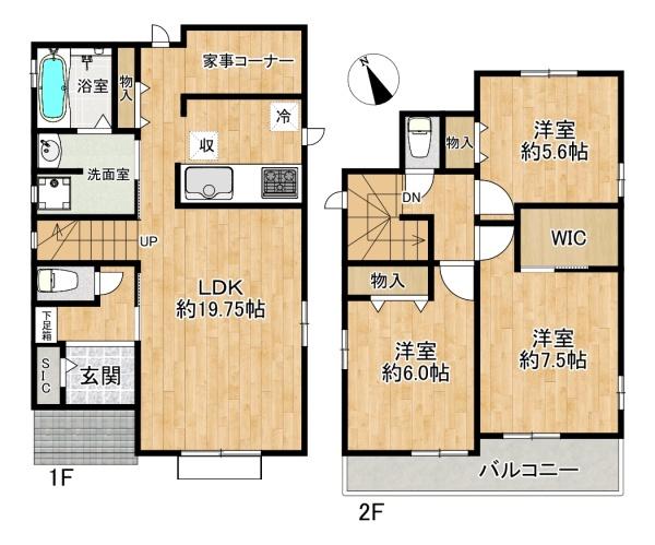 神戸市垂水区神陵台９丁目の新築一戸建