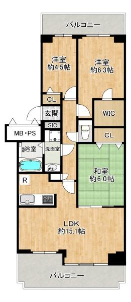 西舞子パーク・ホームズ4号棟