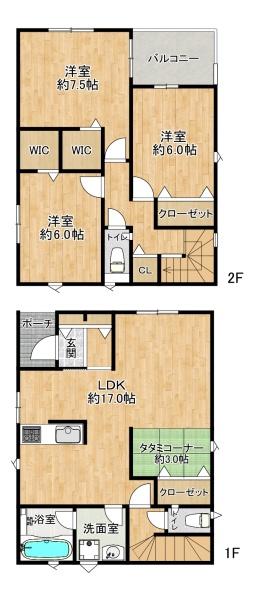 明石市北王子町第2　新築戸建9号棟