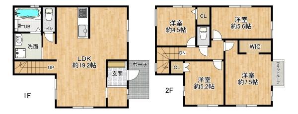 明石市西明石東町1期1号棟　新築戸建