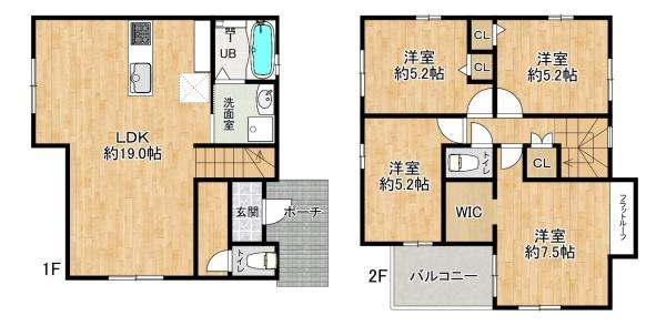 明石市西明石東町1期2号棟　新築戸建