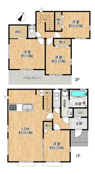 明石市沢野2丁目　新築戸建　1号棟