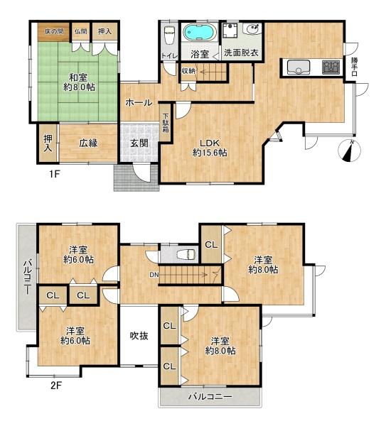 神戸市須磨区多井畑東町の中古一戸建