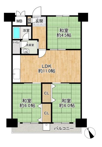 明舞北センタービル4号棟