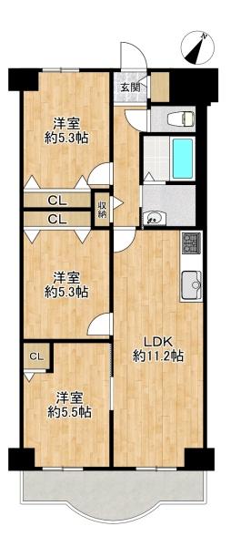 明石土山駅前スカイハイツＢ棟