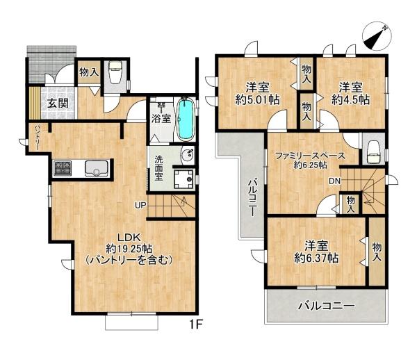 垂水区南多聞台3丁目　新築戸建　A号棟