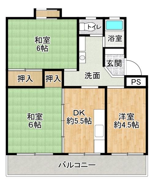 清水が丘コーポラスA棟