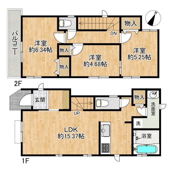 垂水区塩屋北町4丁目　新築戸建　B号棟