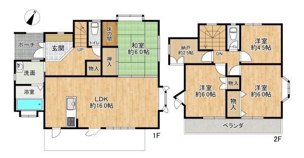 垂水区小束山本町4丁目　中古戸建