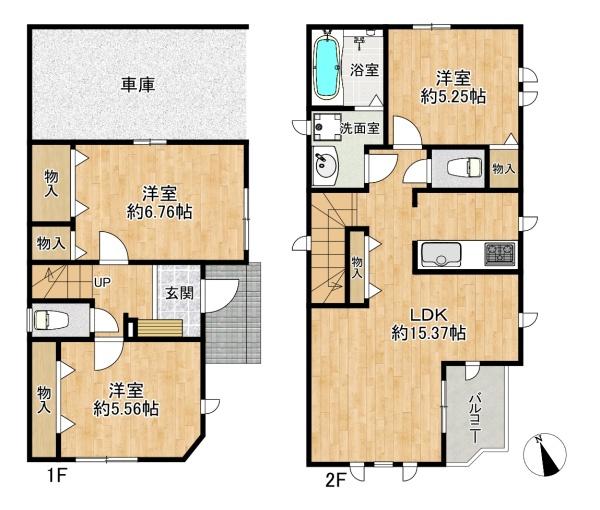 垂水区乙木2丁目　新築戸建　A号棟
