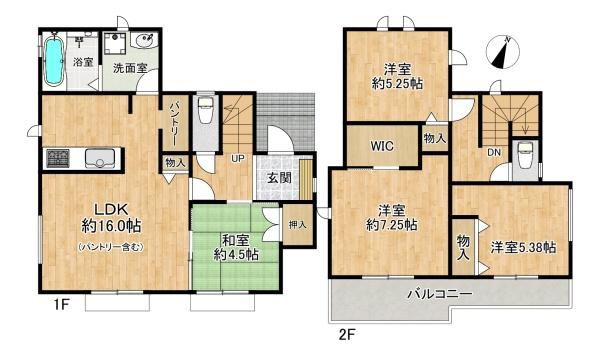 垂水区桃山台2丁目　新築戸建　A号棟