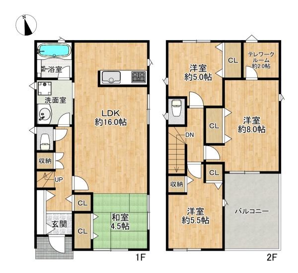 垂水区清水が丘1丁目　2号棟　新築戸建