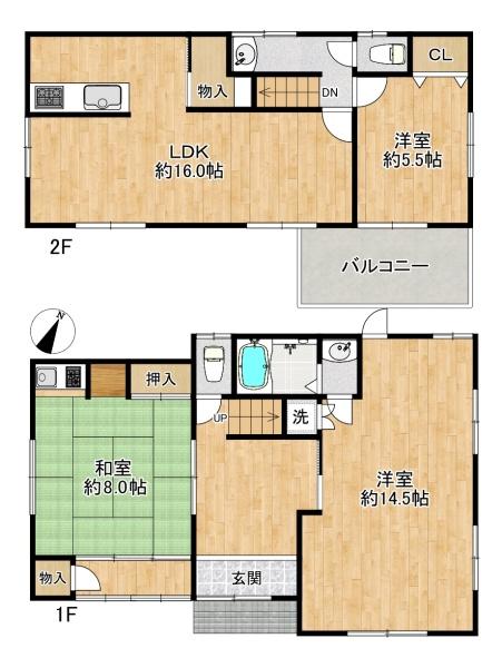 垂水区王居殿1丁目　中古戸建