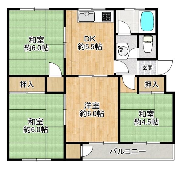 神陵台東住宅56号棟