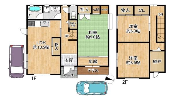 明石市朝霧南町４丁目の中古一戸建て