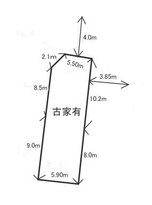 明石市魚住町西岡　土地