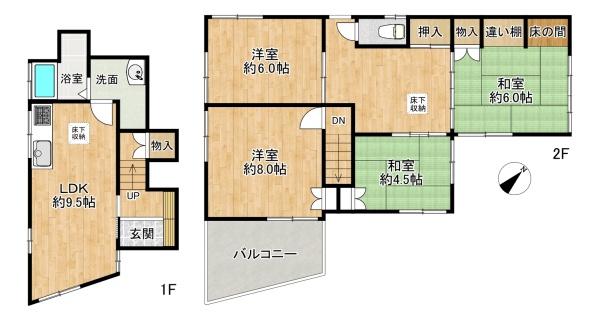 神戸市垂水区舞子坂１丁目の中古一戸建て