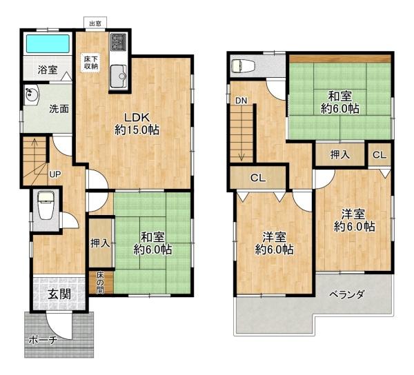 明石市魚住町長坂寺の中古一戸建て