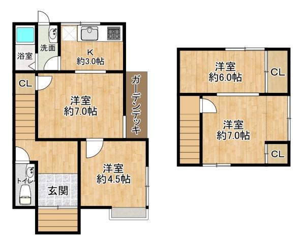 神戸市垂水区王居殿３丁目の中古一戸建て