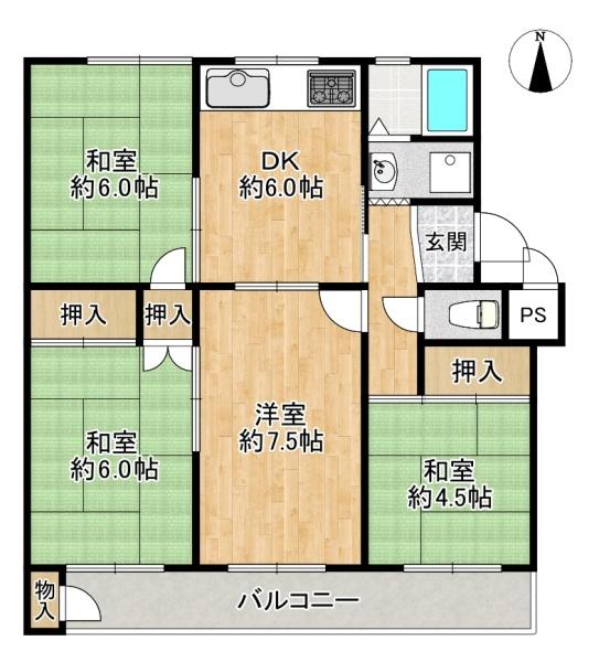 ひよどり台1団地7号棟