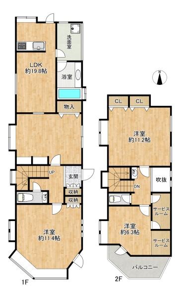 垂水区舞子坂3丁目　中古戸建