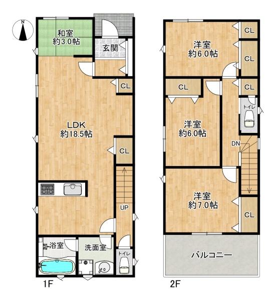 須磨区高倉台1丁目　新築戸建　1号棟
