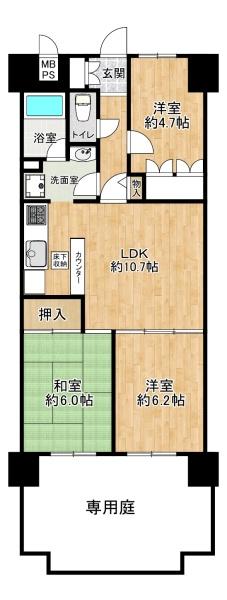朝日プラザCITYウエストヒル神戸C棟