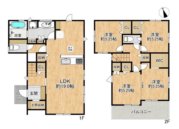 明石市魚住町中尾　新築戸建　1号棟